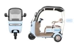 CAPRI COMFORT ELEKTRIKLI MOTOSIKLET-MAVI