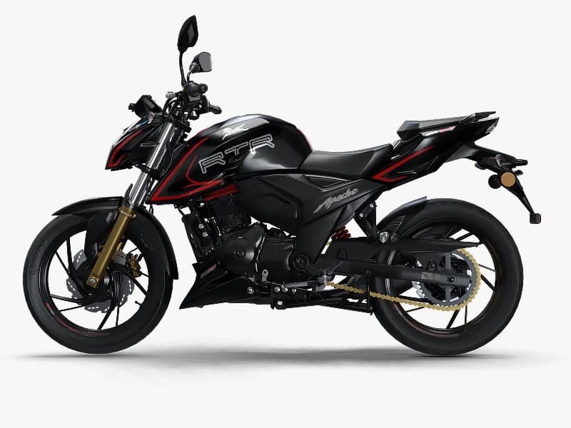 APACHE RTR 200 - SIYAH (E5+)